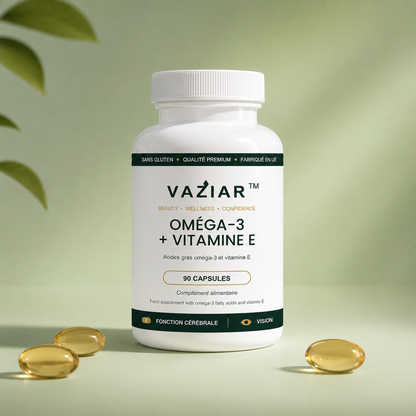 Oméga-3 + Vitamine E | 90 capsules