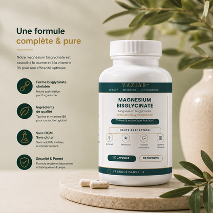 Magnésium Bisglycinate 120 Capsules